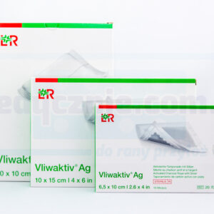 Vliwaktiv AG 10*15см TAMPONADA пов'язка з активованим вугіллям та сріблом 1шт